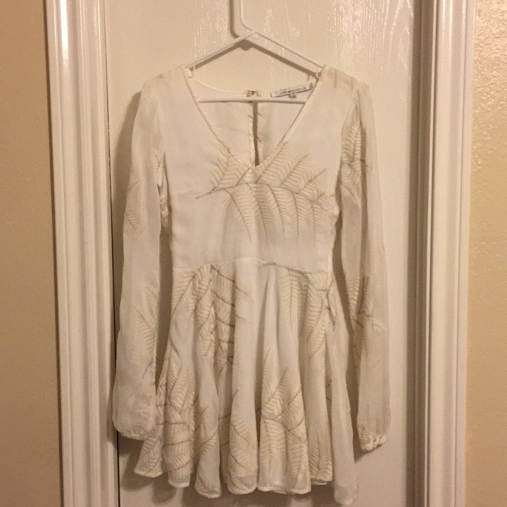 REVOLVE White Floral Dress
